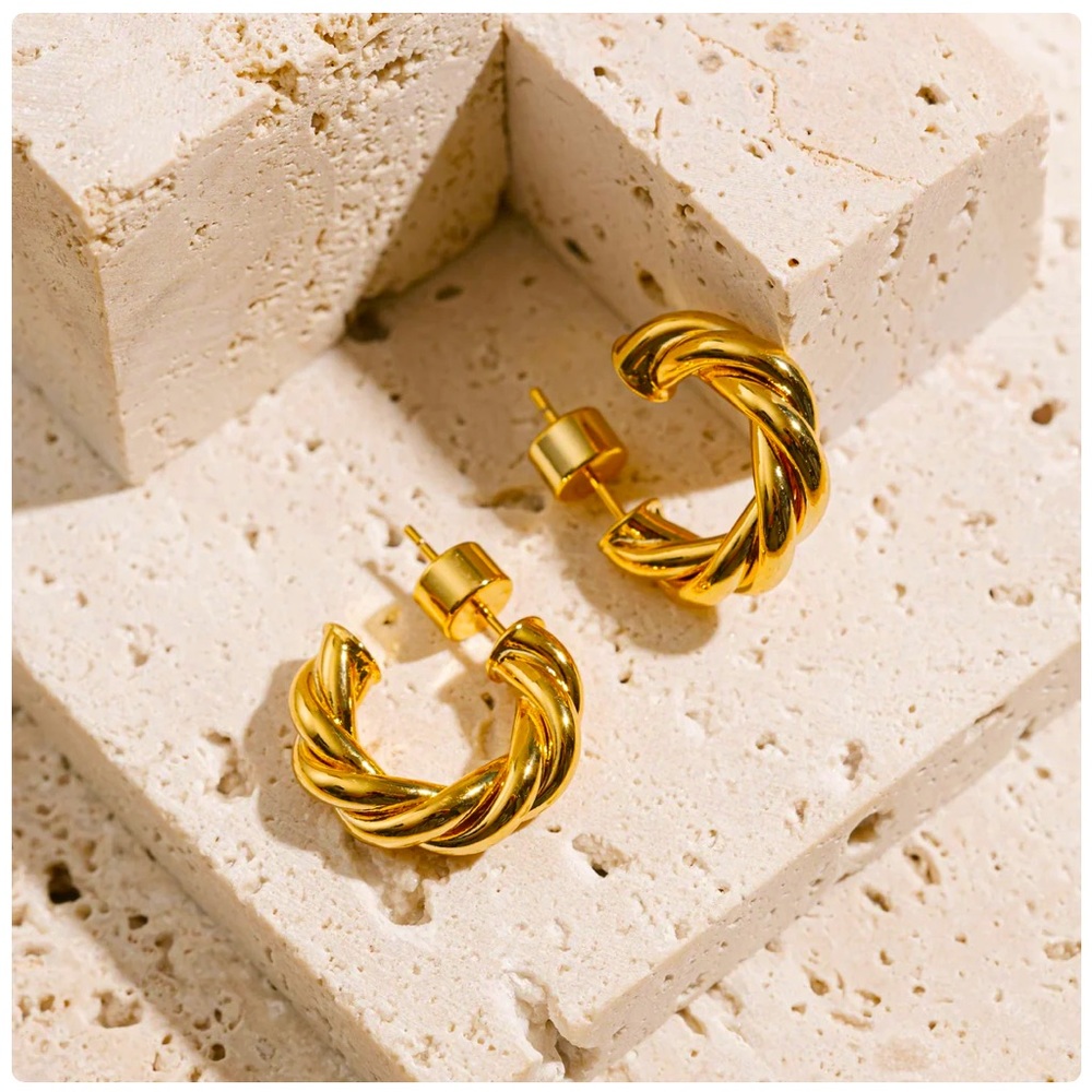Cannes Hoop Mini from Perfect Hoop - Gold